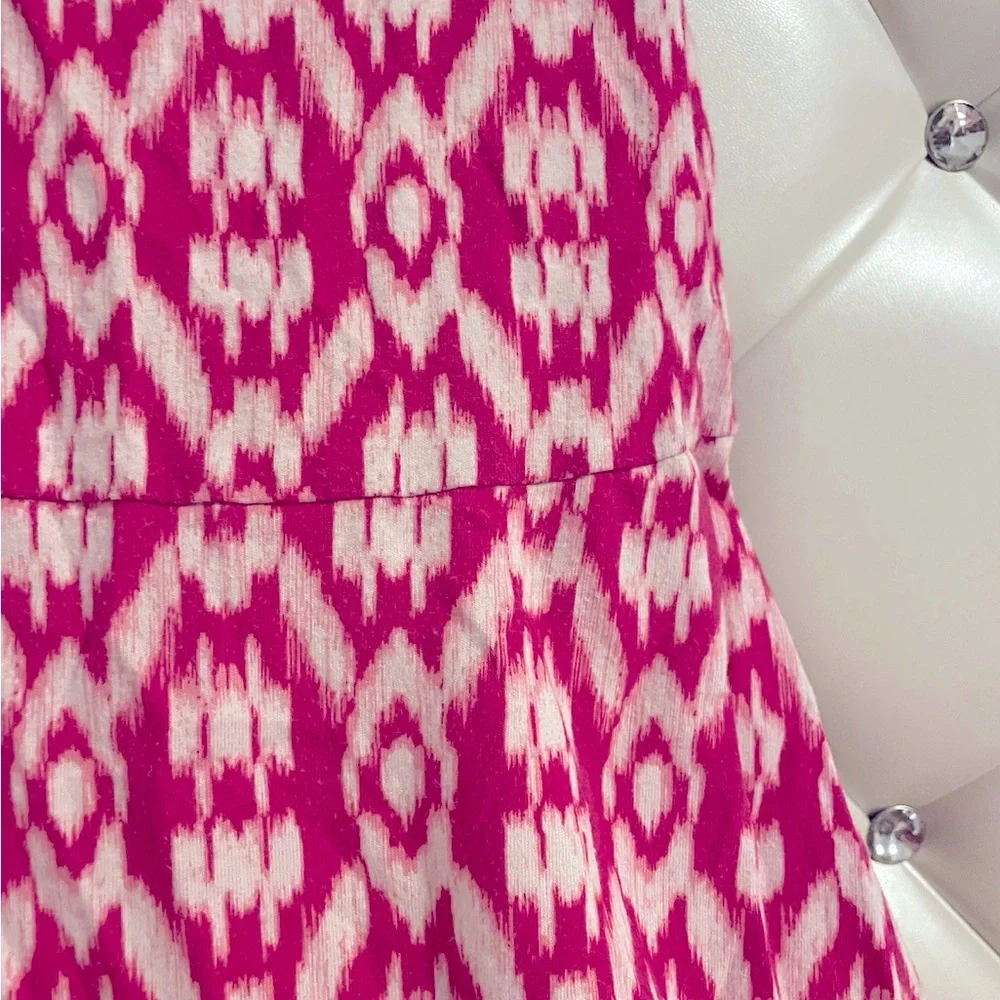 Old Navy Girl’s Fuchsia & White Sundress